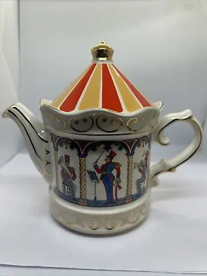 Buy Vintage Sadler Edwardian Entertainments Bandstand China Teapot #2005895 • 11£