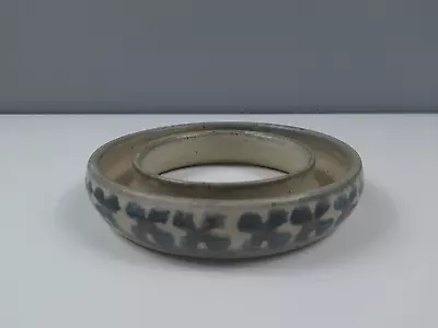 Buy Studio Pottery Posy Ring - Good Condition - 16 Cm Diameter • 9.50£