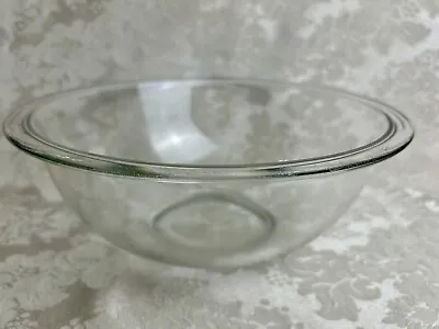 Buy Vintage Pyrex 325 Clear Glass 2.5 Qt Quart Nesting Mixing Bowl Made USA 2.4L • 12.30£