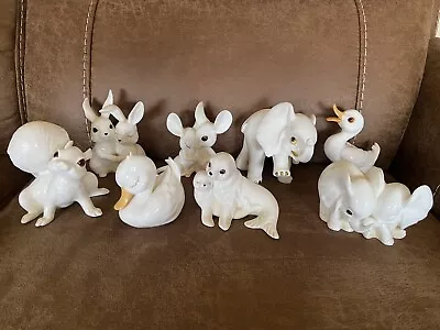Buy 8 Royal Osborne China Animal Figurines Collectable • 40£