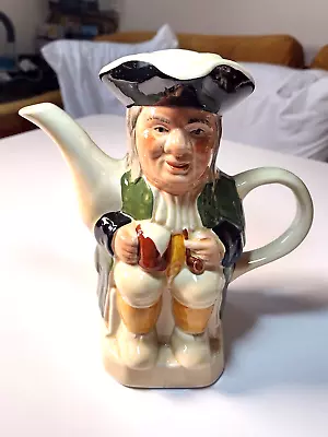 Buy Tea Pot Tony Wood Vintage Toby Jug Made In Burslem Staffordshire Hand Painted • 14£