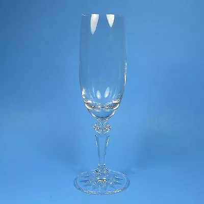 Buy Galway Irish Crystal Plain Bowl Champagne Flute (s) GAL6 Knob Stem Clear Glass • 9.51£