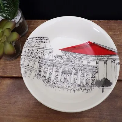 Buy Poole Pottery Andrew Tanner Bowl Cities In Sketch Rome Vintage Cereal Salad Used • 15£