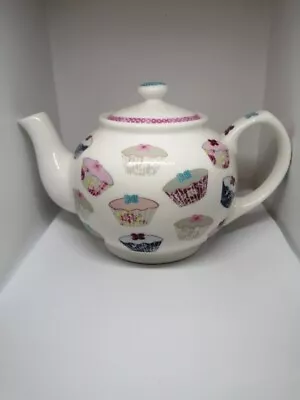 Buy Queens Floral Cupcakes Fine China Teapot • 17.50£
