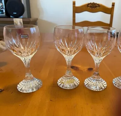 Buy Baccarat Crystal Massena 3 Wine Goblet Glass, 7  Tall • 256.06£