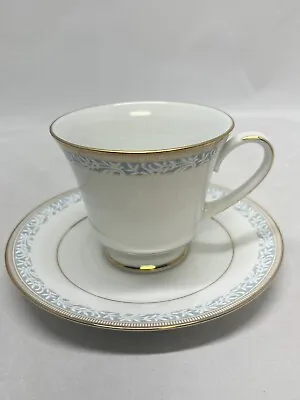 Buy NORITAKE Legendary Collection LACE HORIZON Coffee Or Tea Cup And Saucer Set • 19.04£