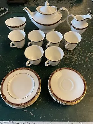 Buy Fine Bone China Tea Set (Royal Doulton). Made In 1996/7. 21 Pieces • 150£