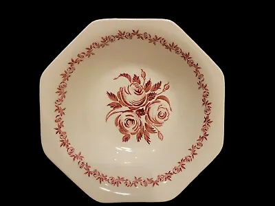 Buy Royal Staffordshire Trio Ironstone J&g Meakin England Serving Bowl Pink Roses  • 16.11£