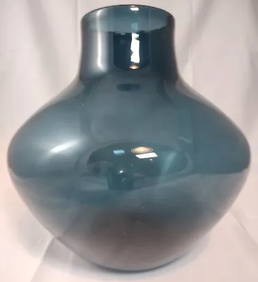 Buy Whitefriars Midnight Blue 9602 Large Soda Vase • 49.99£