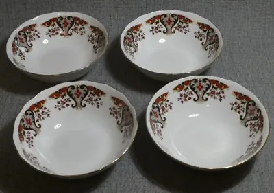 Buy Colclough Royale Bone China 4 Soup Cereal Bowls Made In England Replacement • 24.95£
