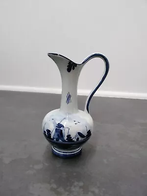Buy Delft Blue And White POttery Vase/Pitcher • 10£