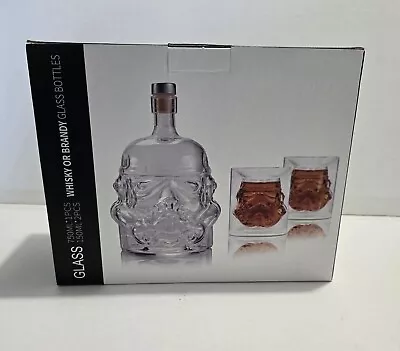 Buy Star Wars Stormtrooper Glass Drinks Decanter Whisky Sherry Liquer Trooper Helmet • 27.85£