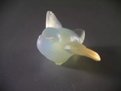 Buy Sabino Art Glass France Opalescent Crystal Small Flying Bird  Oiseau Batailleur  • 47.39£