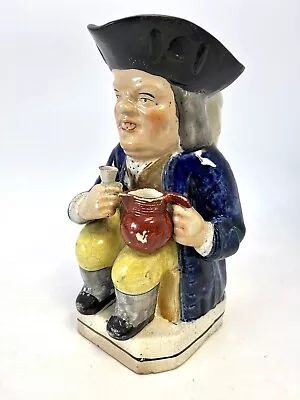 Buy Antique Early 19th Century Staffordshire Toby Jug Philpot • 225£