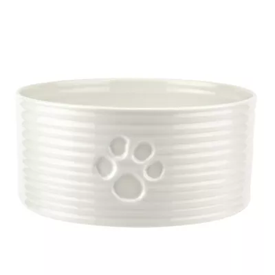 Buy Sophie Conran For Portmeirion - White 19.5cm Diameter Pet Bowl In Box • 35£