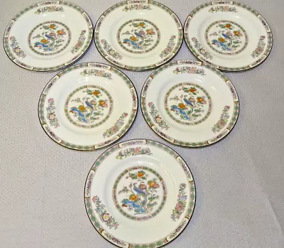 Buy Wedgwood Kutani Crane Cake Plates X6  1st Quality Tea  Set Dinner Service • 22.50£