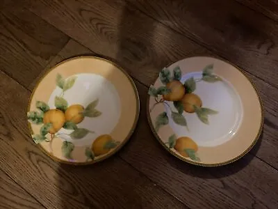Buy BHS Queensbury Set Of 2 Dinner Plates 27cm.  -more Listed • 17.50£
