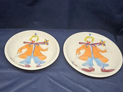 Buy Vintage Spal Porcelanas Portugal, Children's Dinnerware  Clown  Plate & Bowl Set • 18.02£