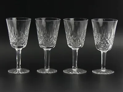 Buy Four Irish Waterford Crystal Lismore  Wine Glasses - 14.5 Cm High • 72£