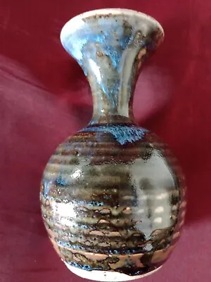 Buy Small Pottery Pot From Arran Ceramics Scotland  Excellent Condition , Blue. • 10.99£
