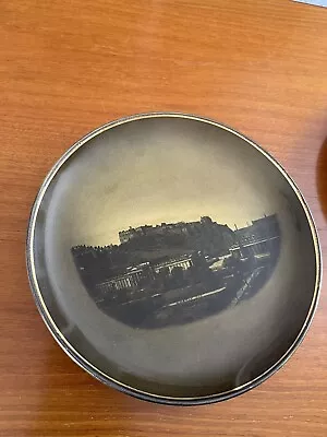 Buy Ridgways Antique Plate Sepia C1900 Edinburgh Castle 9” Diameter For Hanging  • 18£