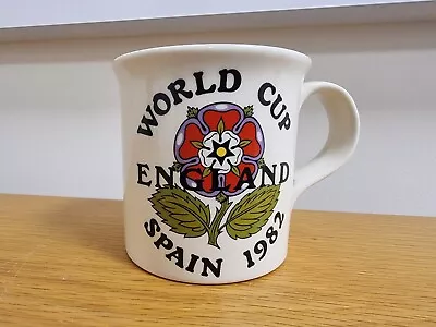 Buy Vintage Espana Spain 1982 England World Cup Mug HOLKHAM POTTERY 1982 Rare • 18.99£