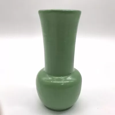 Buy Vintage Medium Green Arts & Crafts American Art Pottery Vase #456 • 16.02£