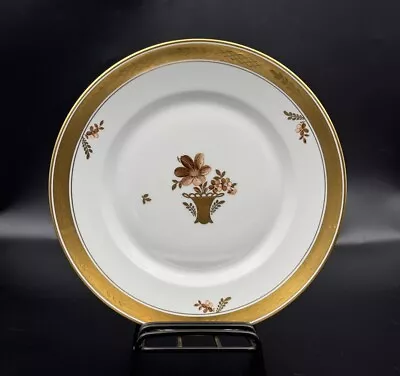 Buy Vintage Royal Copenhagen  Golden Basket  Salad Dissert Plate 7 1/5   • 20.14£