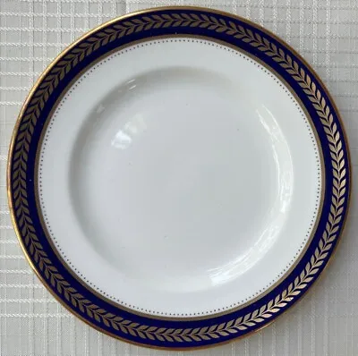 Buy Coalport Blue Wheat Bread Plate Bone China England • 8.46£