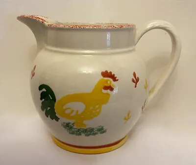 Buy Laura Ashley Country Kitchen Style Hand Painted Hens Jug 1995 Exc. Condition • 22£