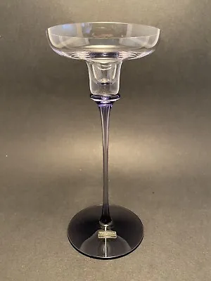 Buy Purple Stemmed Glass Candlestick Wedgwood Designed By Ronald Stennett Willson • 120£