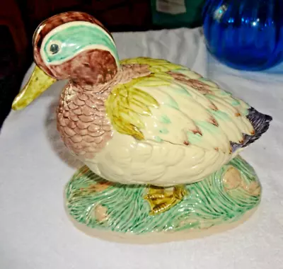 Buy HEREDITIES THE CHARM OF CREAMWARE DUCK BY TOM MACKIL 7.5in High 8in Long • 28£