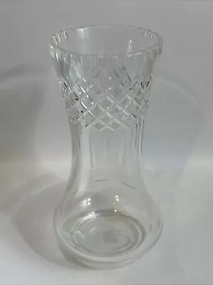 Buy Crystal Vase, Waisted Style Cut Crystal Vase, 26.5cm Tall • 19£