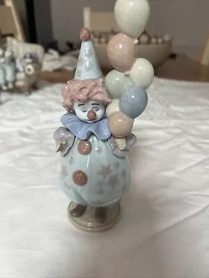 Buy  Lladro ' Littlest  Clown' Figurine With Balloons - Excellent Condition No 5811  • 50£