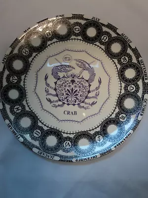 Buy Vintage Royal Doulton Zodiac Star Sign Cancer Plate • 10.99£
