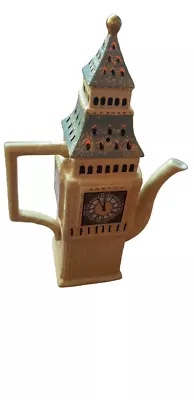 Buy Price Kensington Novelty Teapot Big Ben Beige 34 Cm Hand Painted • 6£