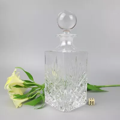 Buy Cut Crystal Glass Decanter / Carafe. Vintage. Whisky Rum Wine Vodka Gin. Various • 19.99£