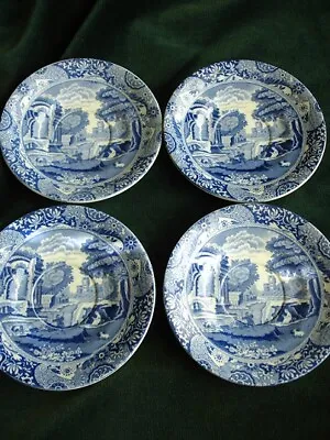 Buy Four Antique Spode Italian Pattern Saucers • 25£