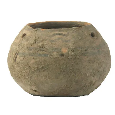 Buy Indus Valley Painted Pottery Vessel With Linear Designs EM168 • 196.23£