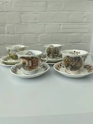 Buy Brambly Hedge Four Seasons 10 Piece Tea Set (not Miniature) Royal Doulton • 120£