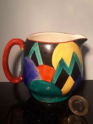 Buy SUSIE COOPER Grays Pottery Moon & Mountain 1930s ART DECO JUG. 3  High.  • 150£