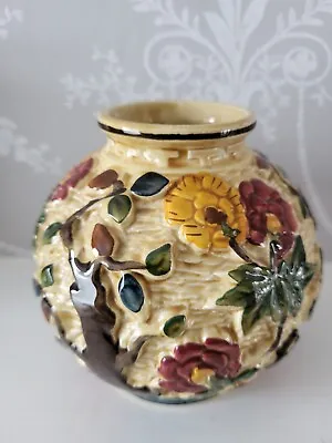 Buy Vintage Indian Tree Hand Painted Pot 'H.J. Wood Staffordshire 574  • 9£