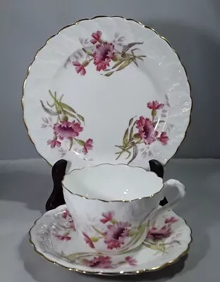 Buy Collingwood Antique Small Corn Flower Bone China Tea Trio Set Pink Cornflower 1 • 15£