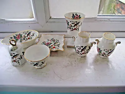 Buy 7 Pieces  AYNSLEY BONE CHINA COLLECTION PEMBROKE DESIGN ALL EXCELLENT 1st GRADE • 9.50£