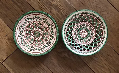 Buy Andalusian Ceramic Plates - Green Tito Ubeda/ Wall Hanging Plates • 25£