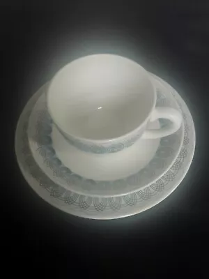 Buy Wedgwood Ravilious Persephone Blue Teacup Saucer Plate Trio Very Good Condition • 12.99£