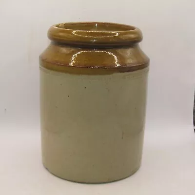 Buy Vintage Stoneware Glazed Earthenware Storage Jar Pot 20cm Tall • 29.95£