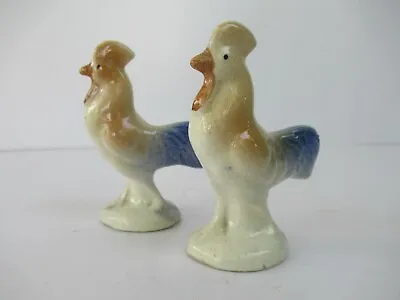 Buy Vintage Handmade Porcelain Statue Figure Cock Gwalior Pottery Collectibles Old F • 37.20£
