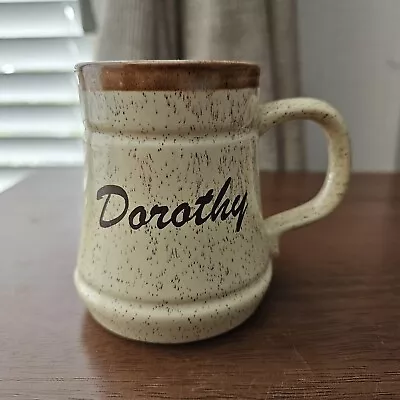 Buy Prinknash Abbey Stoneware Pottery 'Dorothy' Mug Personalised  • 12.95£