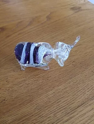 Buy Small Glass Elephant Hand Blown Made By Alum Bay Isle Of Wight Glass Artisans  • 12£